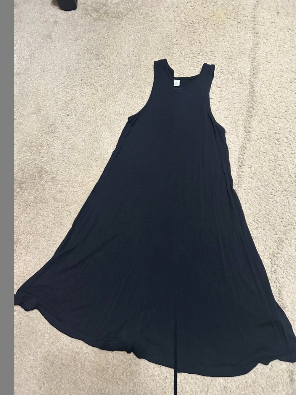 Old Navy black swing dress (XS)